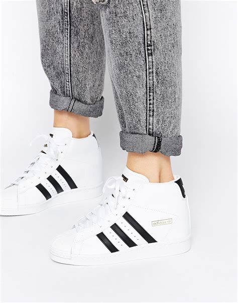 adidas sneaker high schuhe damen weiß|High.